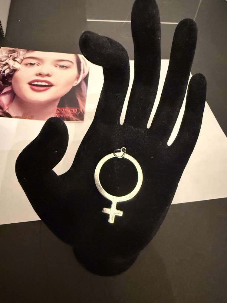 Vintage Avedon Sterling Female/Feminist Symbol Pendant