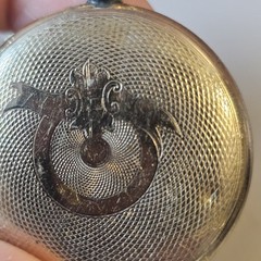 Victorian Mourning Locket Gold-Filled 2 Tintype Photos c1860 Antique Pendant
