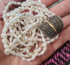 Scrap 14k Yellow Gold & Sterling Silver Fix-it Broken Jewelry Lot