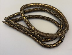 Lot of 4 Vintage Bracelets – Silver – Cloisonné – Stretchy Metal Bracelets