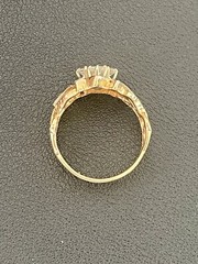 14k Yellow Gold 1.00ct Diamond Ring (C43)
