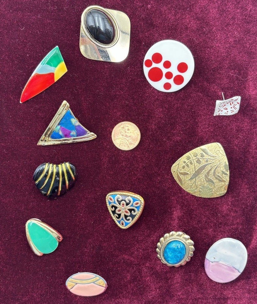 Vintage Orphan Ear Rings Lot – Clasp / Screw