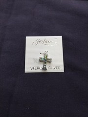 Jezlaine Pendant Sterling Silver Cross