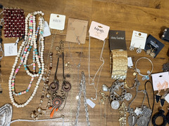 Vintage Modern Costume 69 Pieces Jewelry Lot Name Brand Necklace Earrings