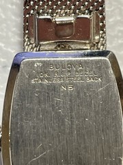 Vintage Bulova 23 Women’s Watch (Parts) 10kt RGP Bezel 1/20 Gold Filled Bracelet