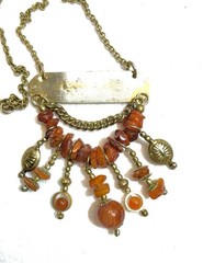 Amber Nuggets With-Insect..charms, Chains, Necklace