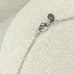 Vintage Guilloche Pendant Necklace Sterling Silver Octagonal Cottagecore Kawaii