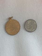 VIntage Jewelry 12KT 12K Gold Filled Charm Pendant Danecraft Its a Boy Baby Shoe