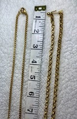 Vintage Lot Of 2 Necklaces Park Lane & Carol Lee Gold Tone
