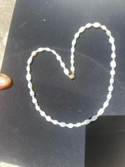 Grade A Opal Bead w/Gold FilledMagnetic Clasp, Iridescent Flashes