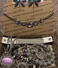 Vintage to Now Jewelry Lot, All Wearable Untested. No Junk. Box A7