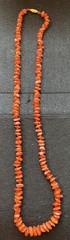 Vintage Baltic Amber Bead Necklace 32” Length. Gold Barrel Clasp. Beautiful