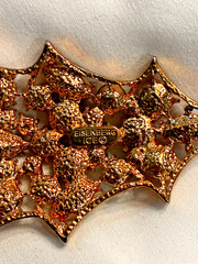 Rare Vintage Eisenberg Ice Regency Style Christmas Tree Brooch