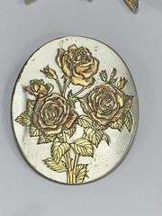Vintage Brooch Pin Pendant Mixed Lot Some Marked Reed & Barton Spain Japan Art