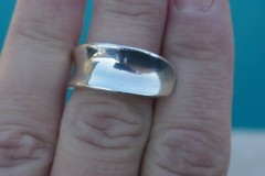 Vintage Robert Lee Morris Sterling Silver Ring – Size 5.75 / 9.6 Grams