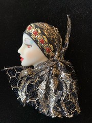 1940’s -1950’s Lucite Glamour Girl Diva Pins