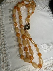 Vintage, 20″ Stone Necklace, “Western Germany”. Excellent Condition.