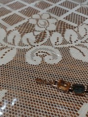 Vintage Bracelet, Gold Tone with Multicolor Emerald Cut Faux Stones. 7-1/2″