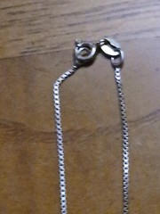 VINTAGE THAI Sterling Silver Mother of Pearl Markasite Heavy Locket 18” Chain