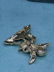 Angel Brooch Lot Jac Win ART AJC JJ Goldtone Silvertone Enamel Rhinestones