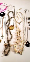 Vintage Estate Mixed Lot Costume Jewelry Signed Unsigned 93 PCS