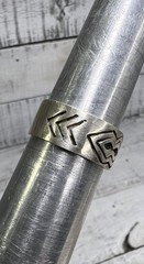 Vtg Signed SL Southwestern Ring Sterling Silver 925 Band Size 8.5 Jewelry 🖤