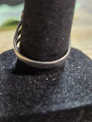 Vintage Sterling Silver Banded Agate Sardonyx Southwestern Artisan Ring Size 7