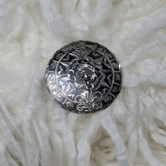 La Esperanza DGS 925 Sterling Silver Aztec Calendar Guad Jal Mex Brooch Pendant