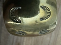Vintage Brass Thunderbird Cuff Bracelet Southwestern Tribal Boho Artisan Unisex