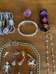 Jewelry Repair Lot 50+ Very Nice Many Signed Missing Rhinestones Resell Harvest