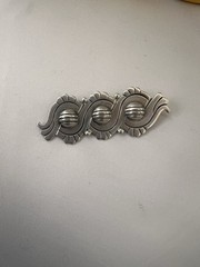 Vintage Taxco sterling silver brooch
