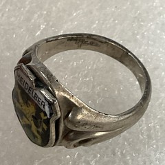 Heidelberg Germany 835 Silver Ring US Size 6 Worn GnuFashion