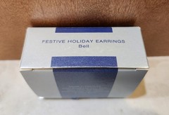 Vintage Christmas Bells Earrings, Vintage Avon Earrings, Holiday Jewelry