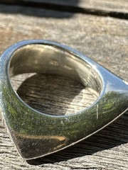 Quinn Sterling Silver ring Norway Norwegian vintage estate 2441