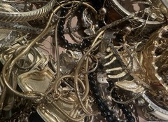Mixed Estate Jewelry Mystery Lot – 925 SILVER ONLY Vintage Jewelry – 100 GRAMS