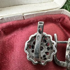 Vintage Earrings Silver 925 Women’s Jewelry