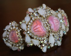 Hobe Mayorka Bracelet Signed Vintage Rhinestones