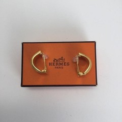 Hermes Vintage Cloisonne’ Luxury Enamel Floral Clip On Earrings in original box