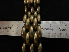 Vintage Bracelet Gerda Lynggaard Monies Resin & Metal Unusual Wide Bracelet