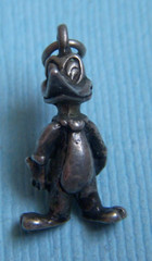 Vintage Woody Woodpecker Lantz cartoon sterling charm