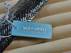 Vtg Sorrento Sterling Silver Bracelet 8″x1 1/4″ Italy .925