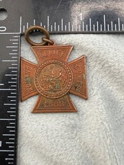 Vintage Woman’s Relief Corps Pendant 1800s