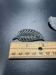 Vintage Marcasites Eloxal Silver Earrings And Brooch West Germany Jewelry