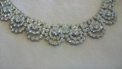VINTAGE AUSTRIAN CRYSTAL NECKLACE 15.5″ long