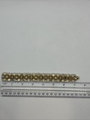 Vintage Crown Trifari Aurora Borealis Link Bracelet 7 Inches Read Description