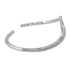 Vintage Sterling Silver 925 | Twisted Wire Cuff Bracelet | 6.75″