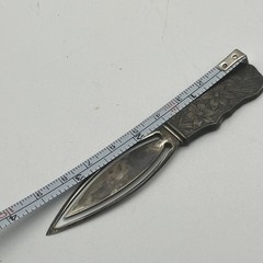 Sterling Silver 925 Bookmark Flower Floral Marker Page Book Mark Letter Opener