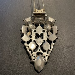 Vintage Eisenberg Original Signed Waterfall Teardrop Brooch