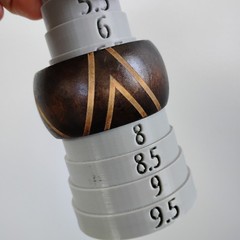 Vintage Inlay Wood Bangle Bracelets Chunky Lot Of 3 Sz 7.5-8