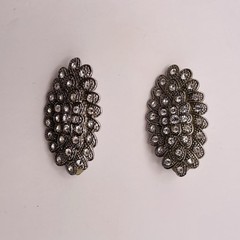 Vintage Clip On Earrings Lot Of 4, Midcentury To Late Century